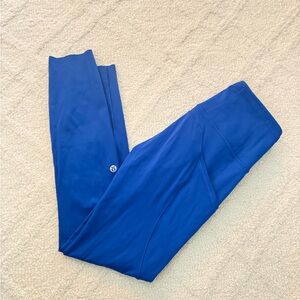 lululemon fast & free blue leggings. Size 4